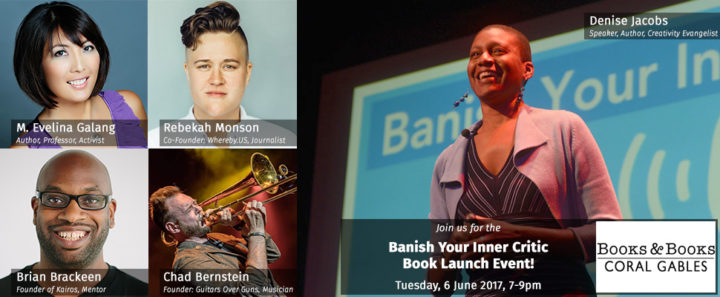 Come to the Banish Your Inner Critic Book Launch Event at Books & Books!